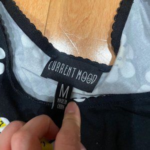 Current Mood Crop Top Sunflower M size brand new with brand tag
